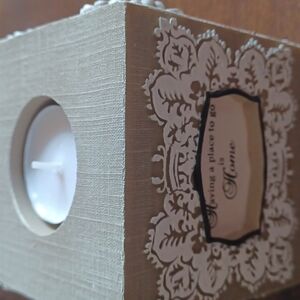 - Models blessing  square tea light  holder